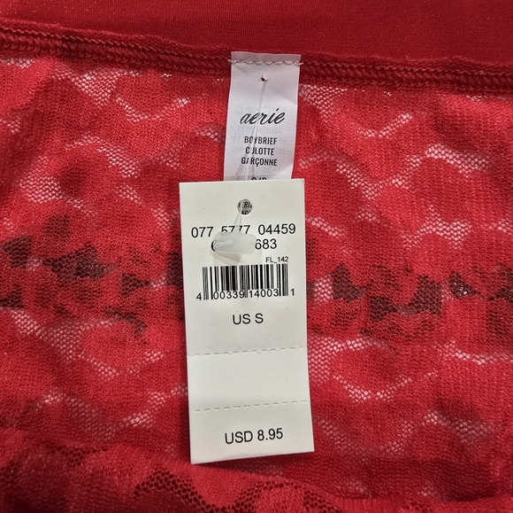 NWT AERIE Boybrief Panties/Underwear Lace RUDOLPH - Picture 4 of 4